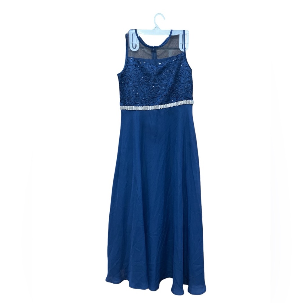 Girls blue dress